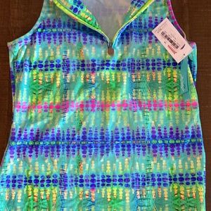 Womens sz large TZU TZU golf shirt